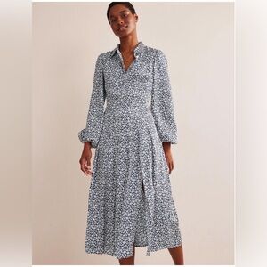 Boden Floral Midi Dress